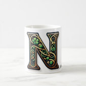 Irish N Monogram Coffee Mug Koffiemok (Center)