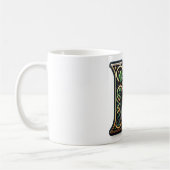 Irish N Monogram Coffee Mug Koffiemok (Links)