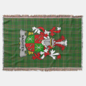 Irish Naghten of O_Naghten familiewapen Deken (Voorkant)