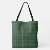 Irish National Clan Tartan Canvas tas (Achterkant)