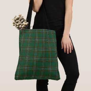 Irish National Clan Tartan Canvas tas