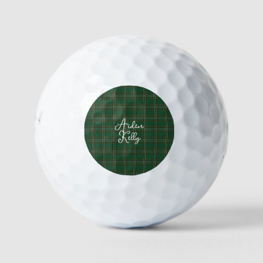 Irish National Original Irish Tartan Golfballen (Voorkant)