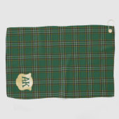 Irish National Original Irish Tartan Golfhanddoek (Horizontaal)