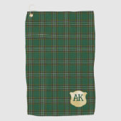 Irish National Original Irish Tartan Golfhanddoek (Voorkant)