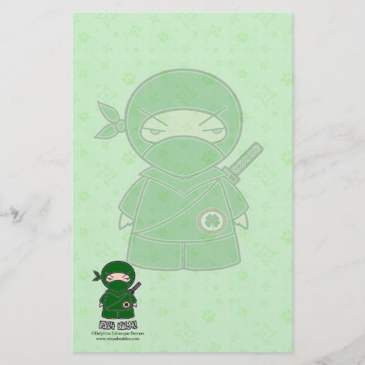 Irish Ninja! Papierwaren (Voorkant)