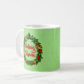 Irish Nollaig Shona Merry Kerstmis Koffiemok (Voorkant links)