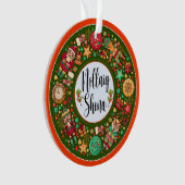 Irish Nollaig Shona Ornament (voorkant)