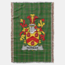 Irish Norman Coat of Arms Family Crest Ireland