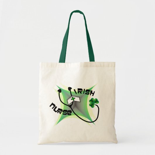 Irish Nurse Gifts Tote Bag (Voorkant)