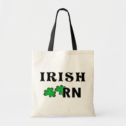 Irish Nurse RN Tote Bag (Voorkant)