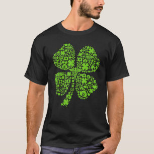 Irish Nurse Shamrock Stethoscope St Patricks Day T-shirt