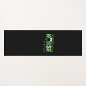 Irish Nurse Shamrock Stethoscope St Patrick's Day Yogamat (Voorkant (horizontaal))