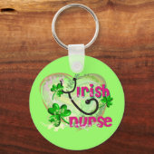 Irish Nurse Sleutelhanger (Voorkant)
