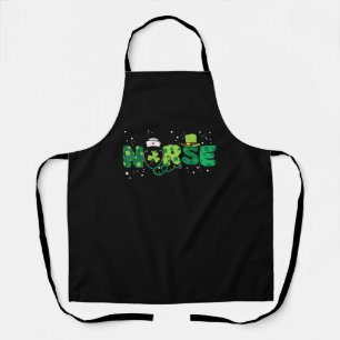 Irish Nurse Stethoscoop Scrub St Patricks Day Nurs Schort