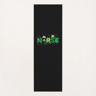 Irish Nurse Stethoscoop Scrub St Patricks Day Nurs Yogamat