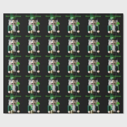 Irish Nutkraker Cadeaupapier (Vlak)