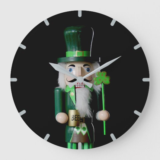 Irish Nutkraker Grote Klok (Voorkant)