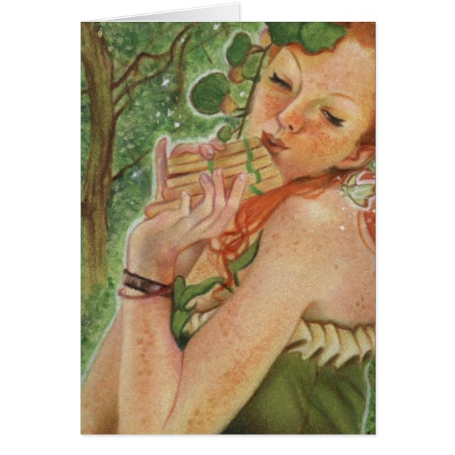 Irish Nymph Fairy Card (Voorkant)