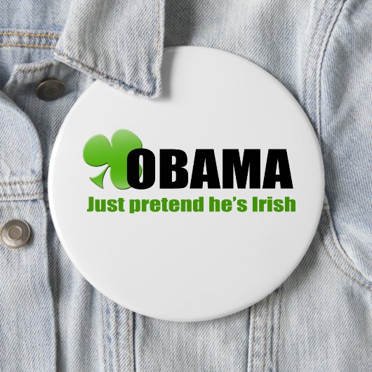 Irish Obama Button (In situ)