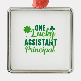 Irish One Lucky Assistant Principal Metalen Ornament