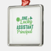 Irish One Lucky Assistant Principal Metalen Ornament (Links)