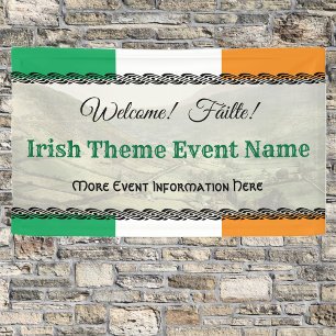 Irish or Ireland Theme Event Welkom Spandoek