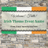 Irish or Ireland Theme Event Welkom Spandoek