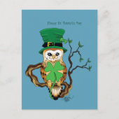 Irish Owl Briefkaart (Voorkant)