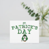 Irish Owl Holiday Briefkaart (Staand voorkant)