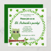 Irish Owl Kaart (Voorkant / Achterkant)