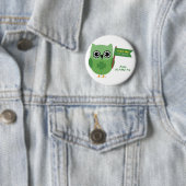 Irish Owl Ronde Button 5,7 Cm (In situ)