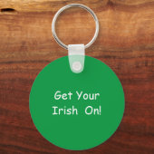 Irish Owl Sleutelhanger (Achterkant)