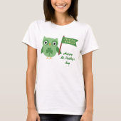 Irish Owl T-shirt (Voorkant)