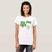 Irish Owl T-shirt (Voorkant volledig)
