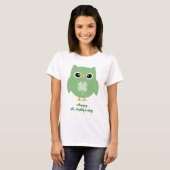Irish Owl T-shirt (Voorkant volledig)