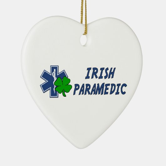 Irish Paramedic Keramisch Ornament (Rechts)