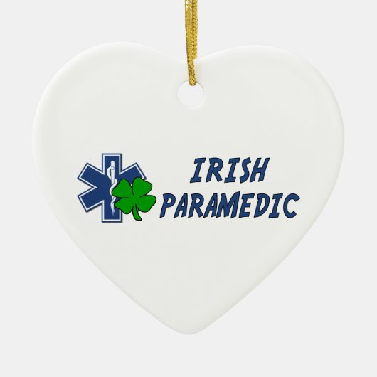 Irish Paramedic Keramisch Ornament (Voorkant)