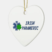Irish Paramedic Keramisch Ornament (Links)