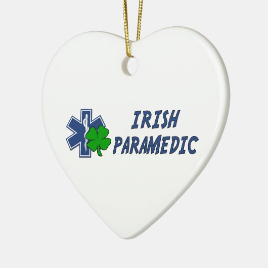 Irish Paramedic Keramisch Ornament (Links)