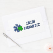 Irish Paramedic Rechthoekige Sticker (Envelop)