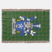 Irish Parry Coat of Arms Family Crest Ireland Deken (Voorkant)