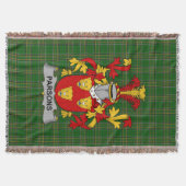 Irish Parsons Coat of Arms Family Crest Ireland Deken (Voorkant)