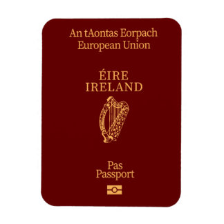 Irish passport magnet magneet
