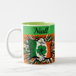 Irish patriotic Mug Tweekleurige Koffiemok