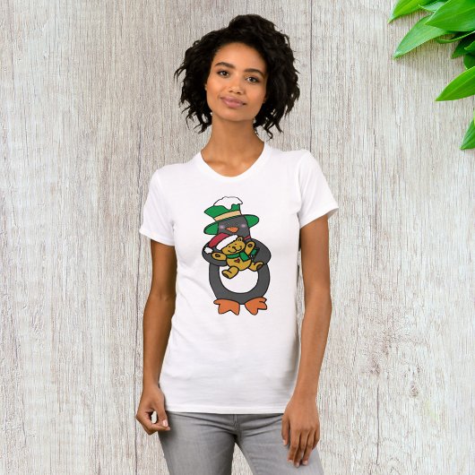 Irish Penguin Womens T-Shirt