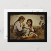 Irish Penny Whistle Girls Briefkaart (Voorkant / Achterkant)