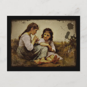 Irish Penny Whistle Girls Briefkaart