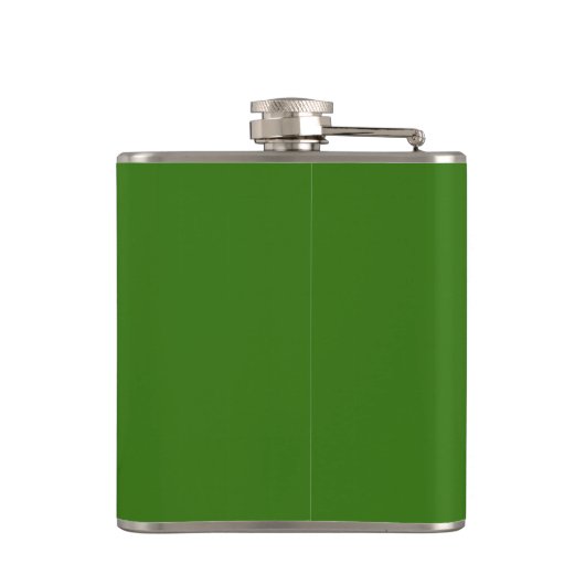 IRISH PERSONALIZED SHAMROCK ST PATRICKS DAY FLASK HEUPFLES (Achterkant)
