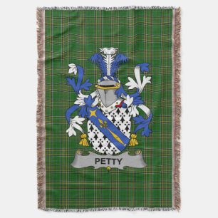 Irish Petty Coat of Arms Family Crest Ierland Deken