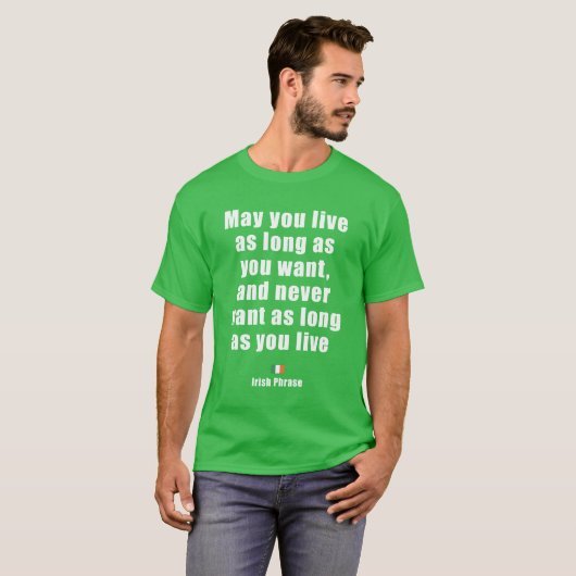 Irish Phrase 17 T-Shirt (Voorkant volledig)